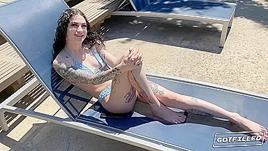 I Made Squirt Before I Creampied Her Tight Pussy With Lydia Black And Romeo Mancini