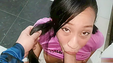 Hindi Sex - My Stepsister Rubbing Her Wet Pussy On My Cock So I Cant Resist And Fuck Her