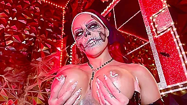 Sinister Nun Gives Joi In Hell - Ms Red X