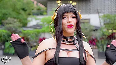Yor Forger Getting Down And Dirty! - Anime Dakimakura Pillow Cosplay Review With Selena Vega