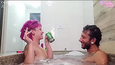 Enchendo O Cuzinho De Leite
