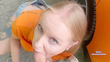 Slutty Waitress, Towed After Her Shift And Fucked 3-hole!