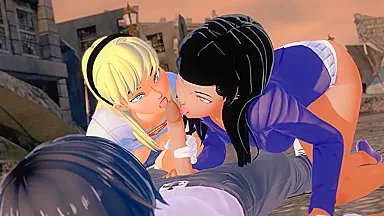 Lois Lane In Supergirl Threesome - Hentai