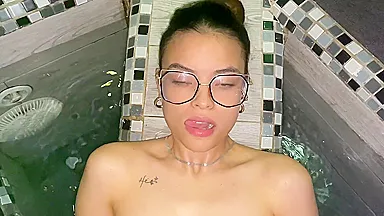 My Cousin Fucks Me In The Jacuzzi!!