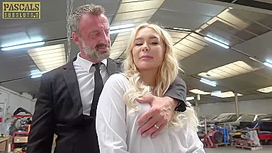 Pascal White And Gina Varney - Sub Blonde Gets Adventures Up Her Ass