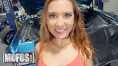 J Mac And Bailey Base - Gives A Ride To Get Her Car Fixed And Rewards Him With A Nice Fuck