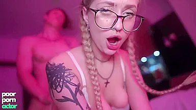 Poorpornactor - Submissive Babe Monica Loves Cum On Her Face