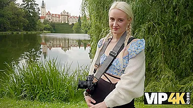 Steve Q And Daruma Rai - Sexy Blonde Quit Her Photographing Job In Sake Of Hunters Huge Cock