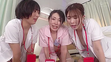 Real-902 Throat-squeezing Vacuum Hospital Even If Its Painful, Were Gagging, We Feel Like Throwing Up, Or Were In Tears, We Still Do Our Best To Accept The Male Organ Deep Into Our Throats