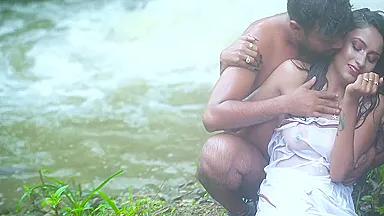 Desi Girl Waterfall Sex