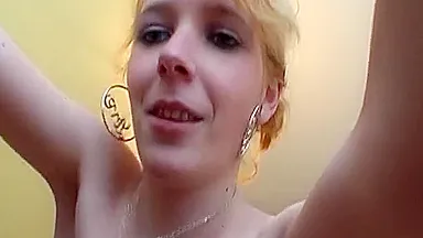 Skinny German Blonde Gets Her Pussy And Ass Wrecked