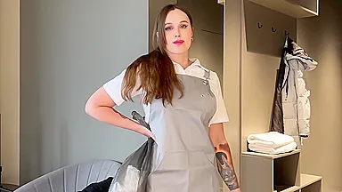 He Paid $500 To A Maid For Complete Submission And Ass And Throat Fucking